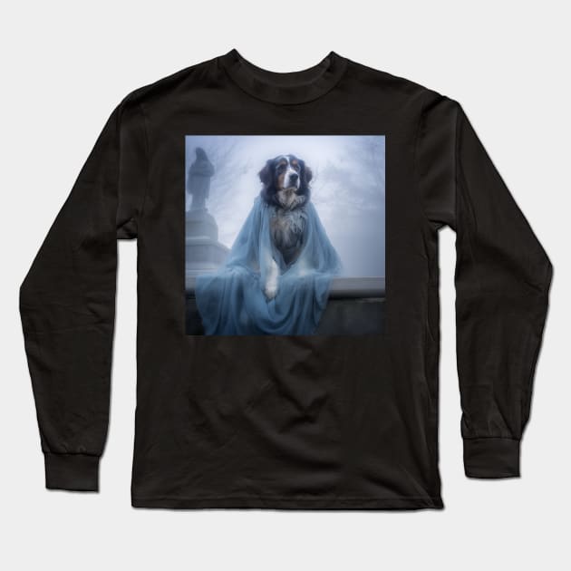 Goth Bernese Long Sleeve T-Shirt by Enchanted Reverie